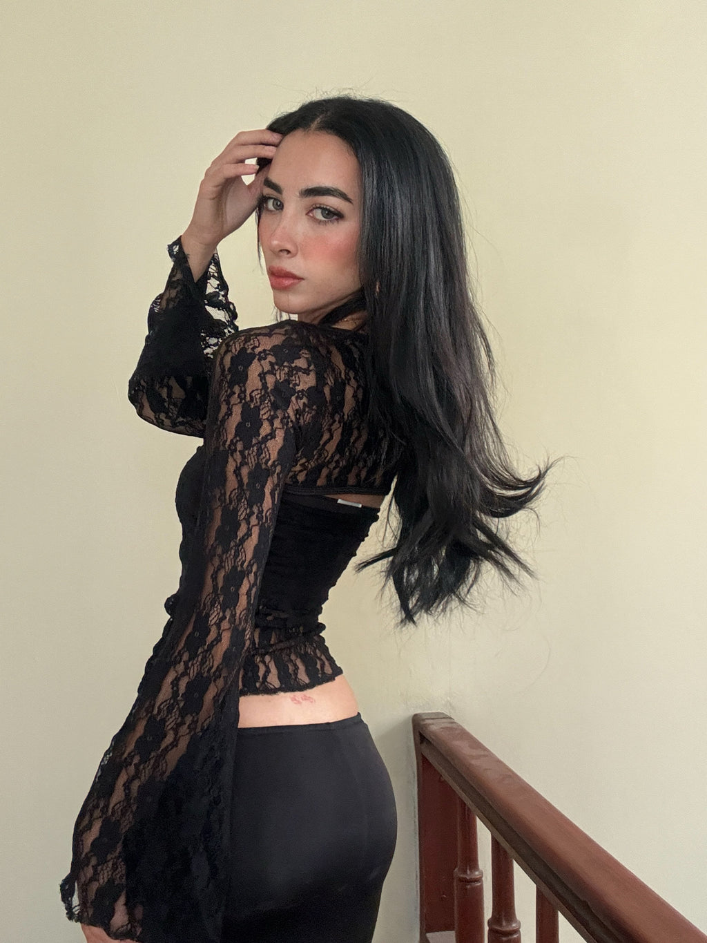 Sara top encaje